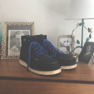 Danner Bull Run Moc Toe 6” black boots